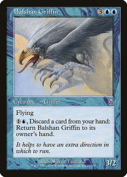 Balshan Griffin, Odyssey 67