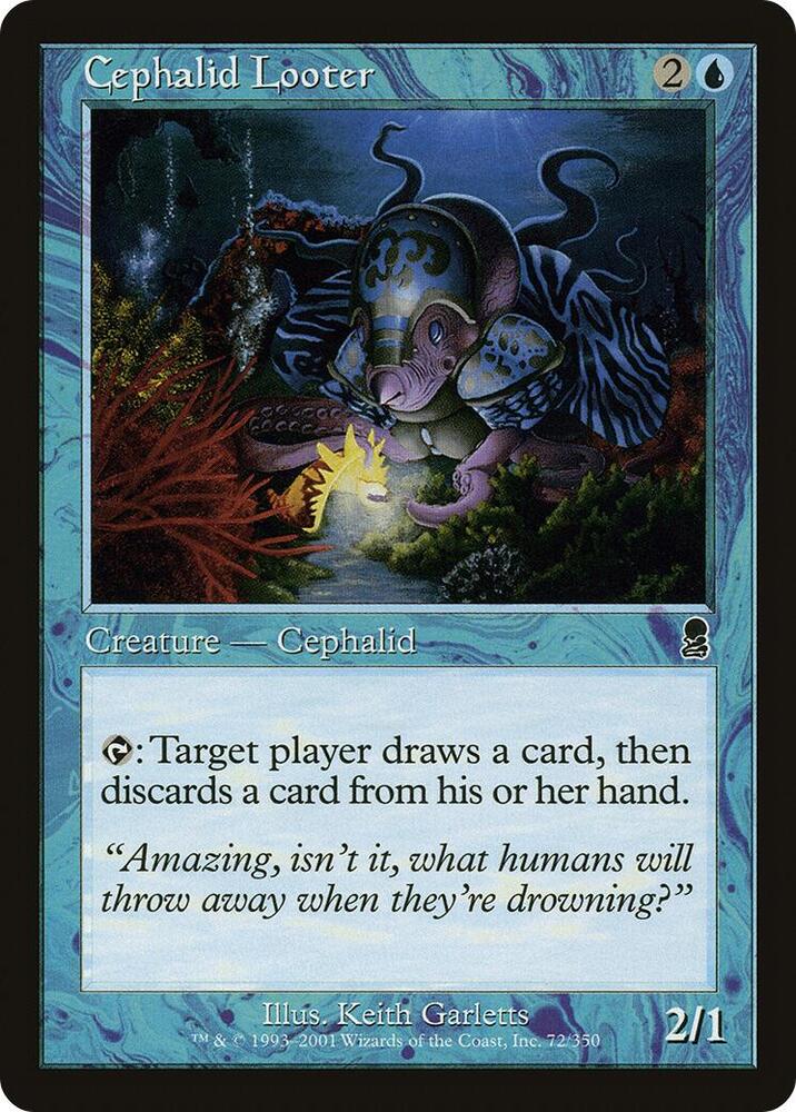 Cephalid Looter, Odyssey 72