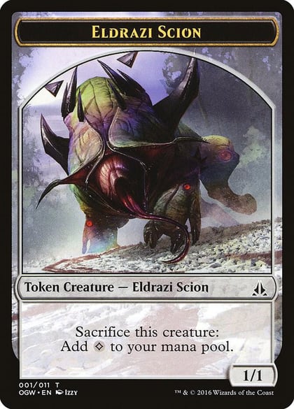 Eldrazi Scion Token (001), Oath of the Gatewatch 1
