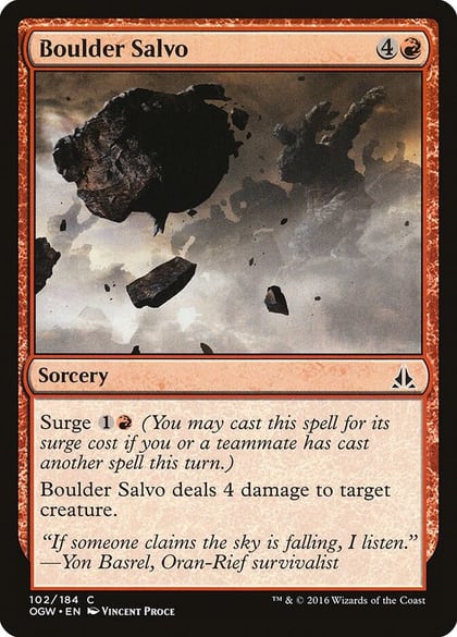 Boulder Salvo, Oath of the Gatewatch 102