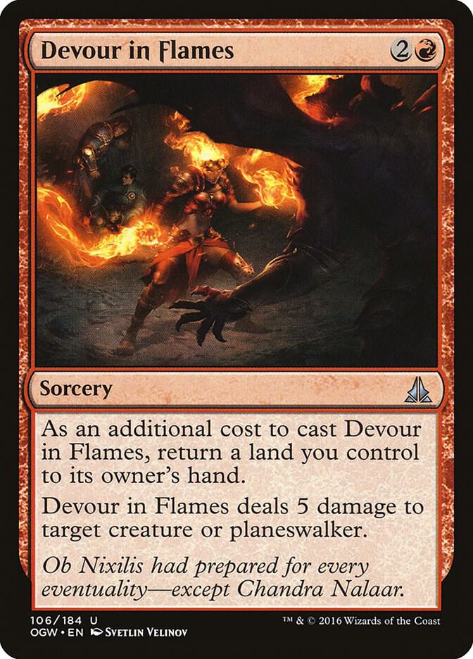 Devour in Flames, Oath of the Gatewatch 106