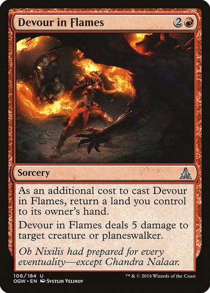 Devour in Flames, Oath of the Gatewatch 106