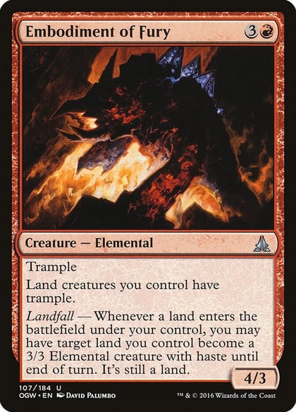 Embodiment of Fury, Oath of the Gatewatch 107