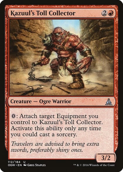 Kazuul's Toll Collector, Oath of the Gatewatch 112