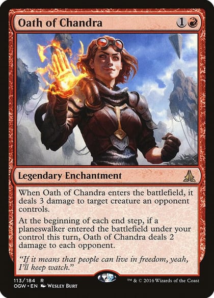 Oath of Chandra, Oath of the Gatewatch 113