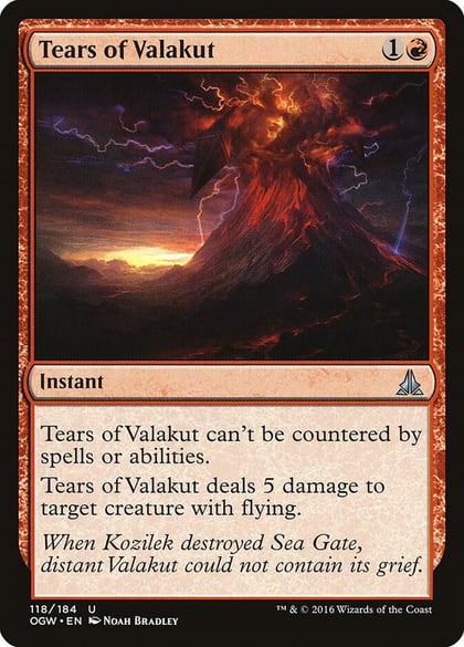 Tears of Valakut, Oath of the Gatewatch 118