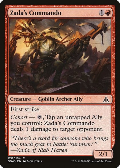 Zada's Commando, Oath of the Gatewatch 120