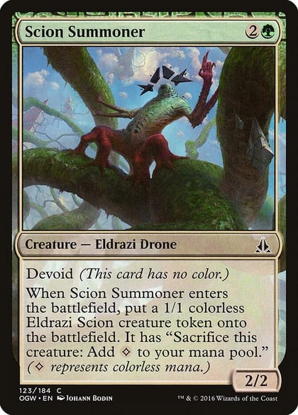 Scion Summoner, Oath of the Gatewatch 123