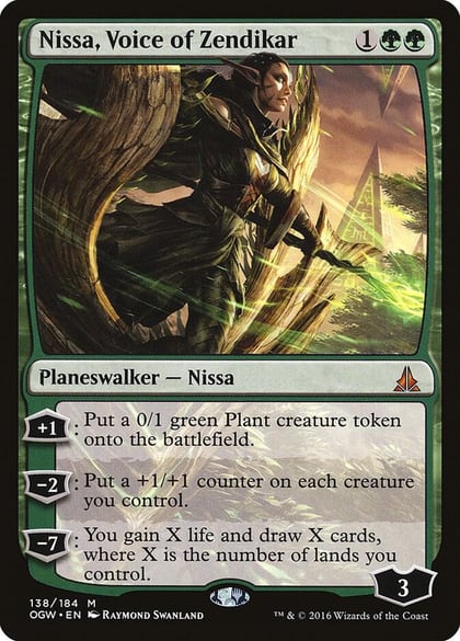 Nissa, Voice of Zendikar, Oath of the Gatewatch 138