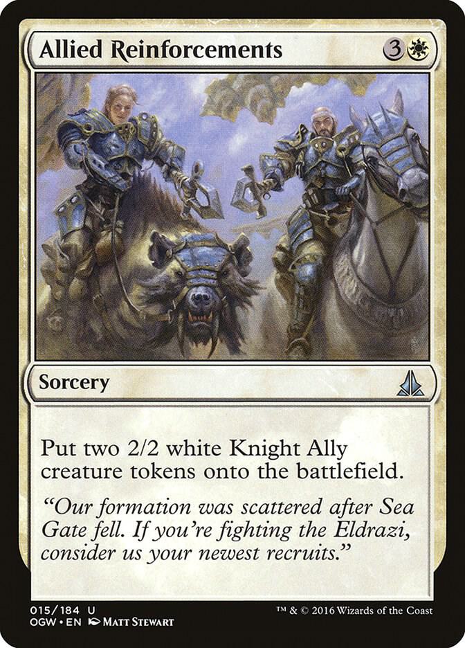 Allied Reinforcements, Oath of the Gatewatch 15