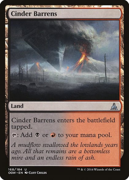 Cinder Barrens, Oath of the Gatewatch 168