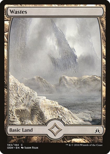 Wastes (183) - Full Art, Oath of the Gatewatch 183