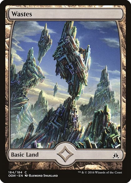 Wastes (184) - Full Art, Oath of the Gatewatch 184