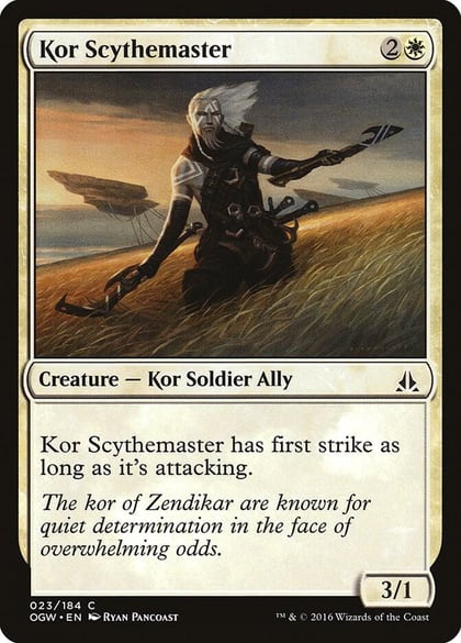 Kor Scythemaster, Oath of the Gatewatch 23