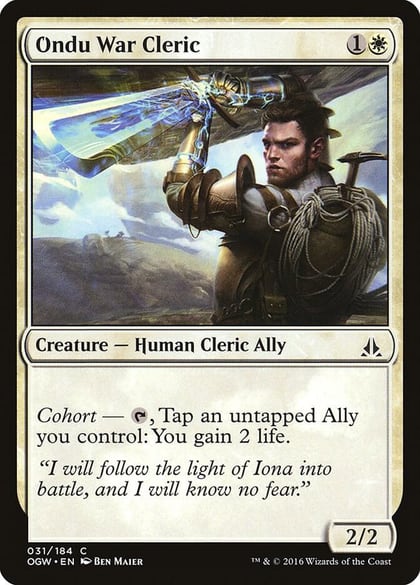 Ondu War Cleric, Oath of the Gatewatch 31