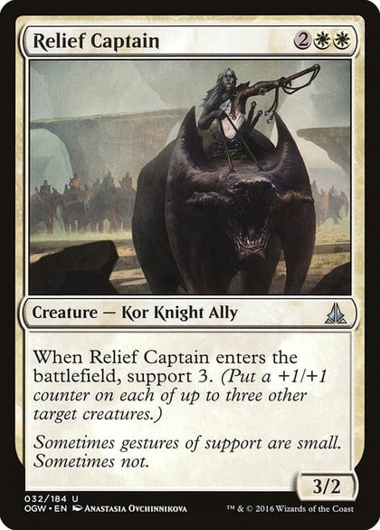 Relief Captain, Oath of the Gatewatch 32