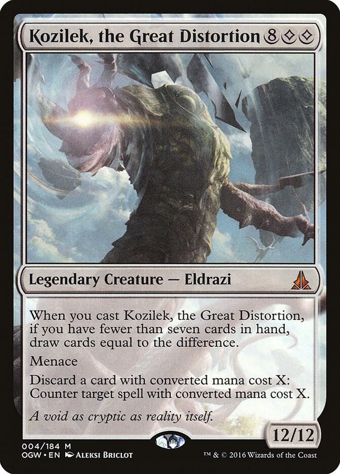 Kozilek, the Great Distortion, Oath of the Gatewatch 4