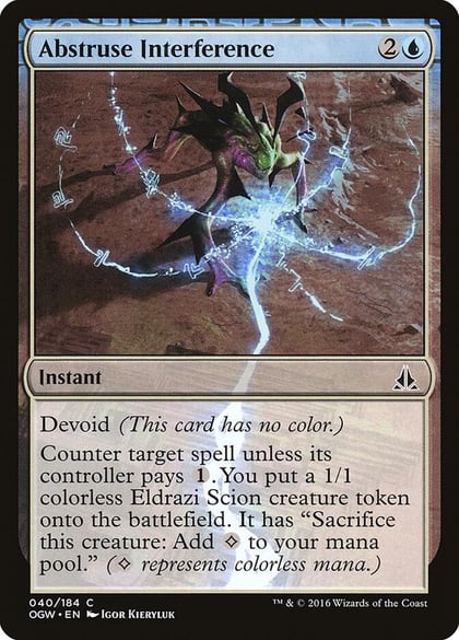 Abstruse Interference, Oath of the Gatewatch 40