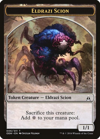 Eldrazi Scion Token (006), Oath of the Gatewatch 6