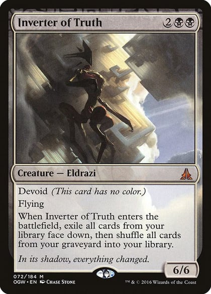 Inverter of Truth, Oath of the Gatewatch 72