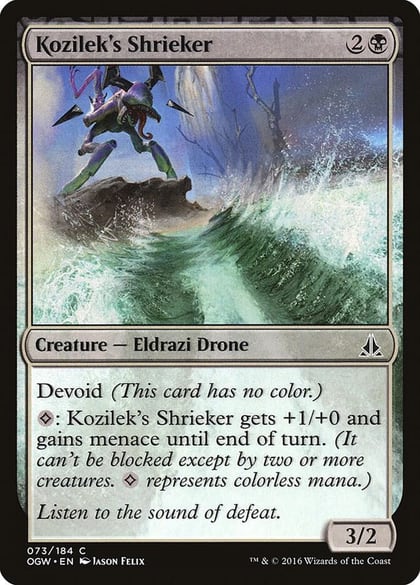 Kozilek's Shrieker, Oath of the Gatewatch 73