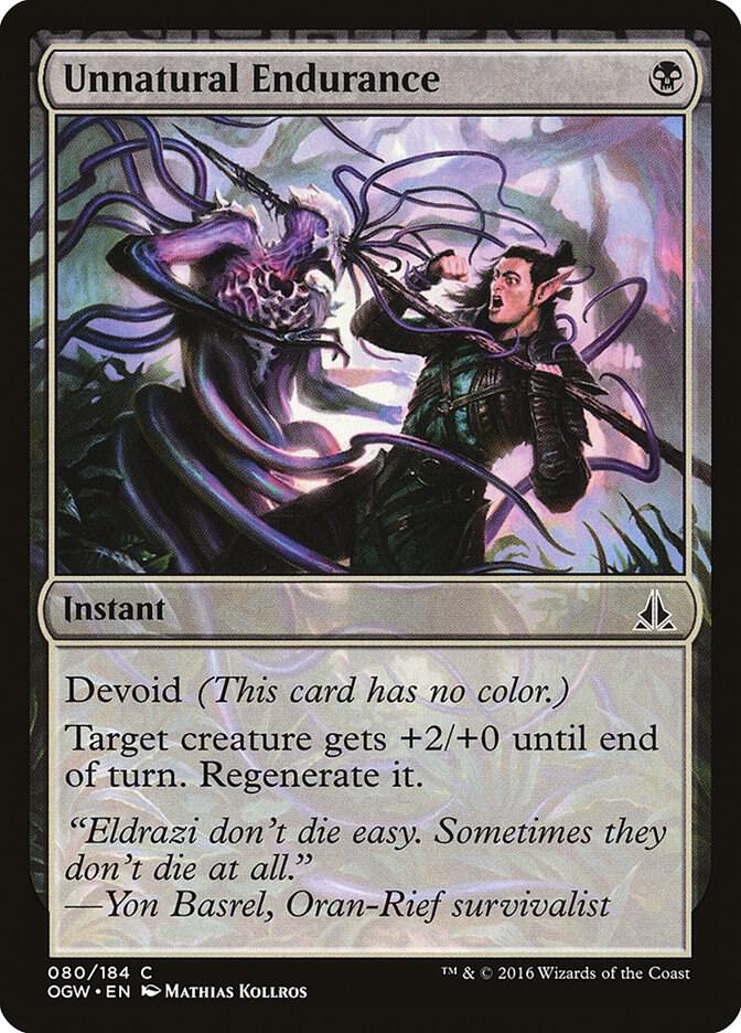 Unnatural Endurance, Oath of the Gatewatch 80