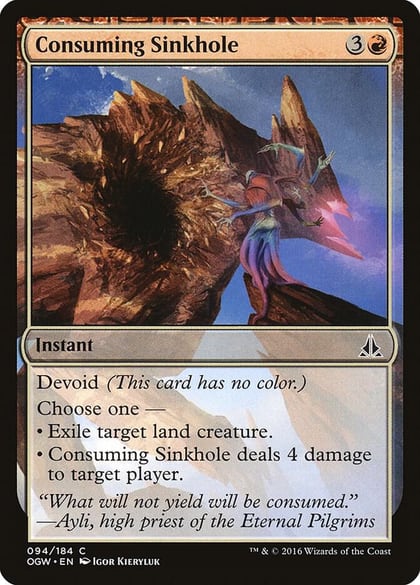 Consuming Sinkhole, Oath of the Gatewatch 94
