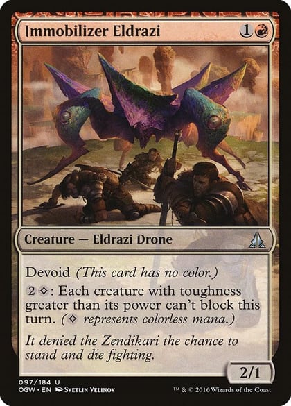 Immobilizer Eldrazi, Oath of the Gatewatch 97
