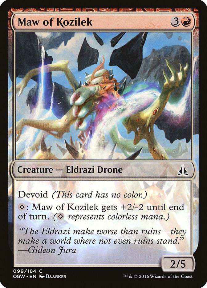 Maw of Kozilek, Oath of the Gatewatch 99