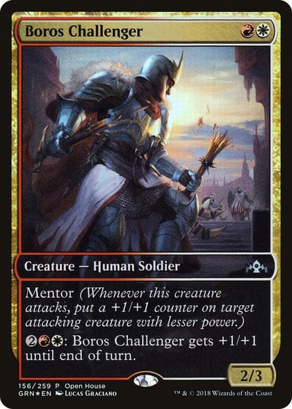 Boros Challenger, Open House Promos 156