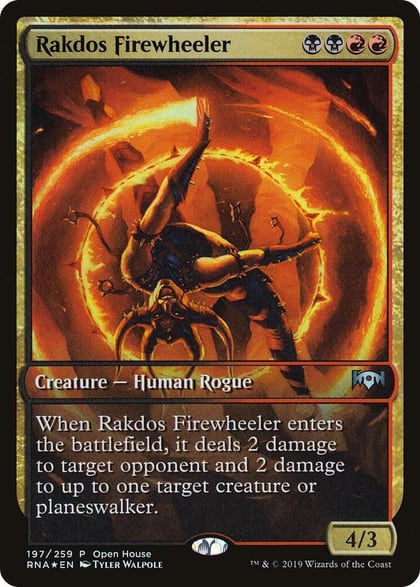 Rakdos Firewheeler, Open House Promos 197
