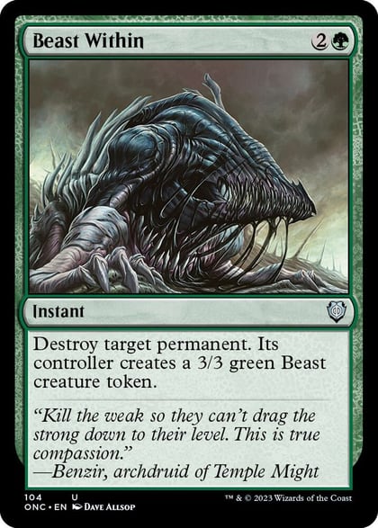 Beast Within, Commander: Phyrexia: All Will Be One 104