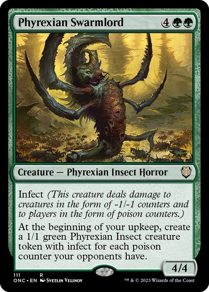 Phyrexian Swarmlord, Commander: Phyrexia: All Will Be One 111