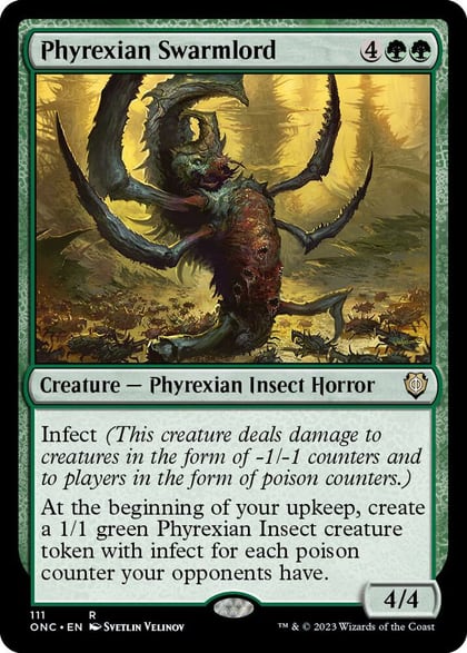 Phyrexian Swarmlord, Commander: Phyrexia: All Will Be One 111