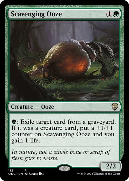 Scavenging Ooze, Commander: Phyrexia: All Will Be One 112