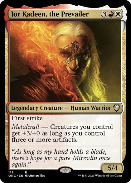 Jor Kadeen, the Prevailer, Commander: Phyrexia: All Will Be One 119