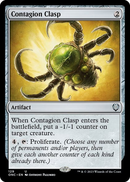 Contagion Clasp, Commander: Phyrexia: All Will Be One 129