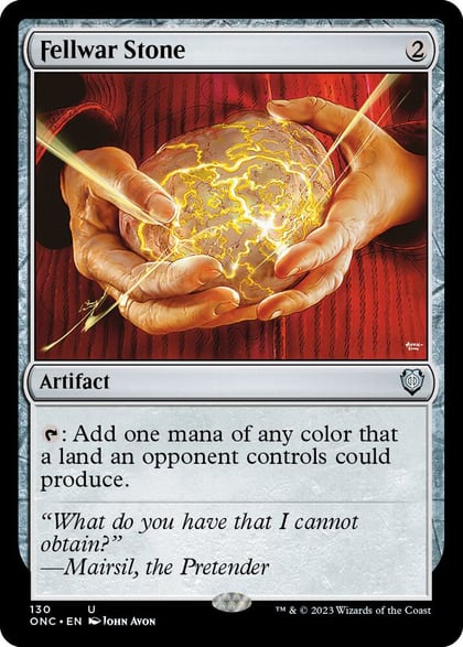 Fellwar Stone, Commander: Phyrexia: All Will Be One 130