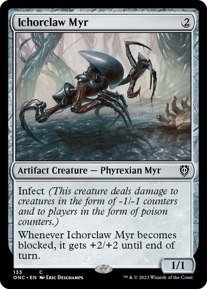 Ichorclaw Myr, Commander: Phyrexia: All Will Be One 133
