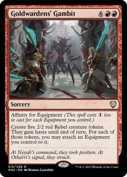 Goldwardens' Gambit, Commander: Phyrexia: All Will Be One 13