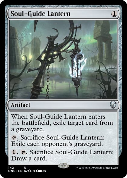 Soul-Guide Lantern, Commander: Phyrexia: All Will Be One 142
