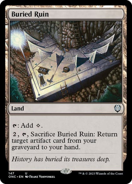 Buried Ruin, Commander: Phyrexia: All Will Be One 147
