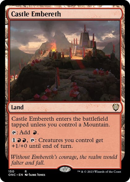 Castle Embereth, Commander: Phyrexia: All Will Be One 150