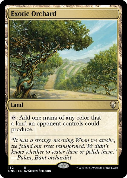Exotic Orchard, Commander: Phyrexia: All Will Be One 152