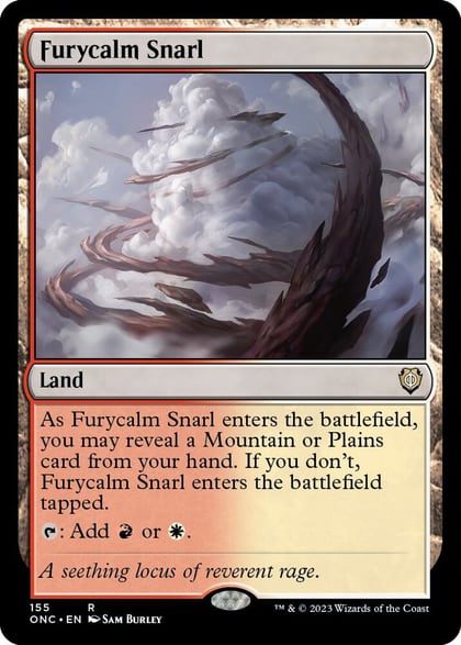 Furycalm Snarl, Commander: Phyrexia: All Will Be One 155