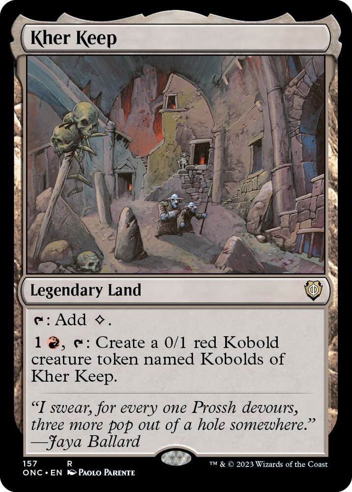 Kher Keep, Commander: Phyrexia: All Will Be One 157