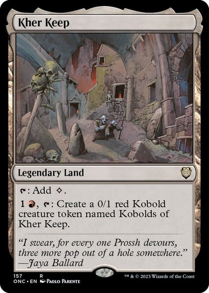 Kher Keep, Commander: Phyrexia: All Will Be One 157