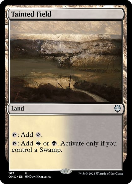 Tainted Field, Commander: Phyrexia: All Will Be One 167
