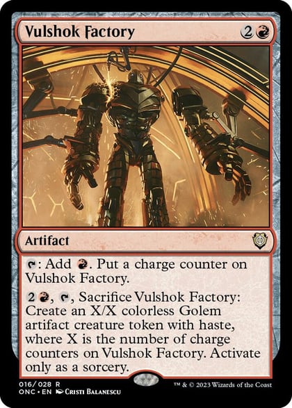 Vulshok Factory, Commander: Phyrexia: All Will Be One 16