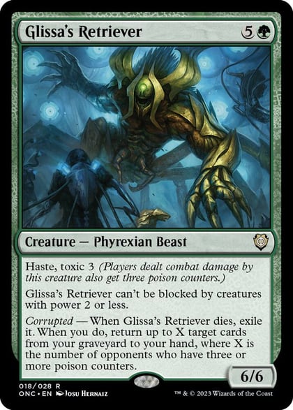 Glissa's Retriever, Commander: Phyrexia: All Will Be One 18